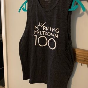 MM100 Morning Meltdown 100 Unisex Muscle Tank